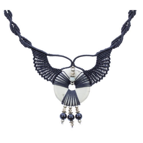 collana fatta a mano fenice