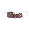 bracciale a macrame celtico lavorazione