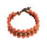 bracciale a macrame raggio di sole
