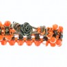 bracciale a macrame raggio di sole bottone