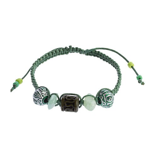 bracciale a macrame rugiada