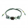 bracciale a macrame rugiada