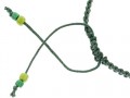 bracciale a macrame rugiada chiusura