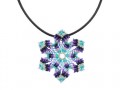 collana fatta a mano fiore 1