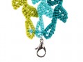 bracciale a macrame edera chiusura
