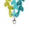 bracciale a macrame edera chiusura