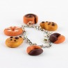 bracciale in pasta polimerica biscotti dettaglio