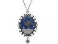 collana in resina inverno