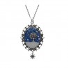 collana in resina inverno