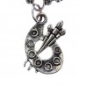 collana in resina pagliaccio charm