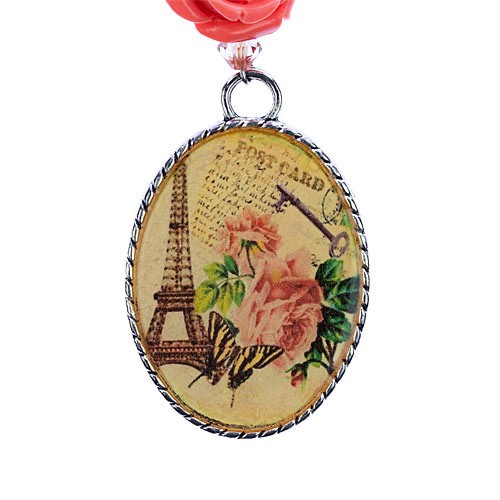 collana in resina parigi cammeo