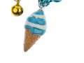 portachiavi donna gelato charm
