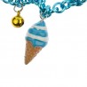 portachiavi donna gelato charm