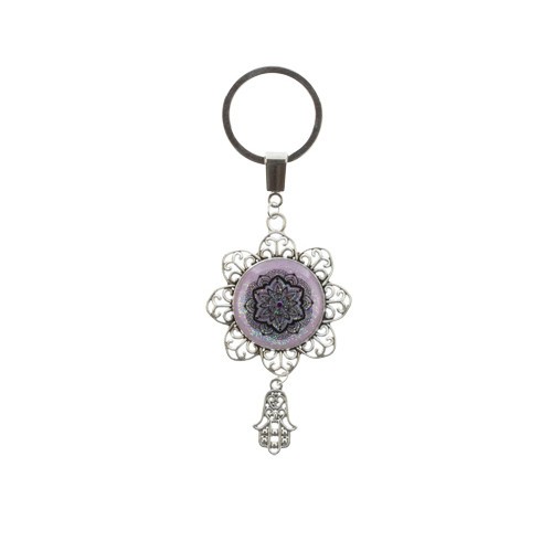 portachiavi donna mandala