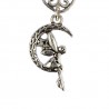 portachiavi donna sogni charm