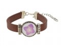 bracciale in resina ortensia