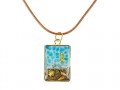 collana in resina mare