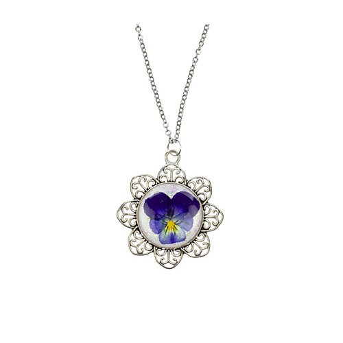 collana in resina panse