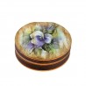 scatola decorata viola del pensiero
