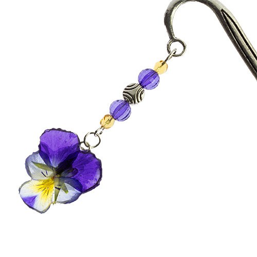 segnalibro violetta particolare