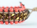 bracciale a macrame chain particolare