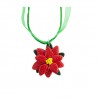 collana in pasta polimerica stella di natale