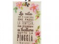 portachiavi donna dedica pendente
