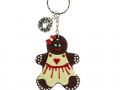 portachiavi donna gingerbread con vestito