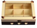 scatola decorata biscotti vista frontale