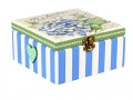 scatola decorata ortensia