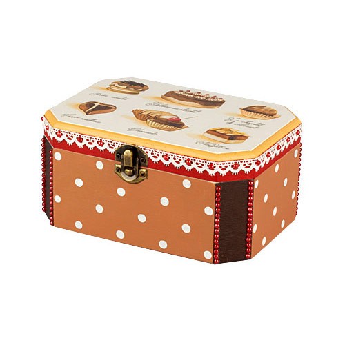 scatola decorata praline