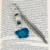 segnalibro ortensia variante blu