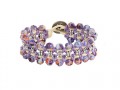 bracciale a macrame lilac