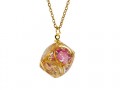 collana in resina cubo