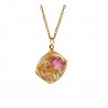 collana in resina cubo